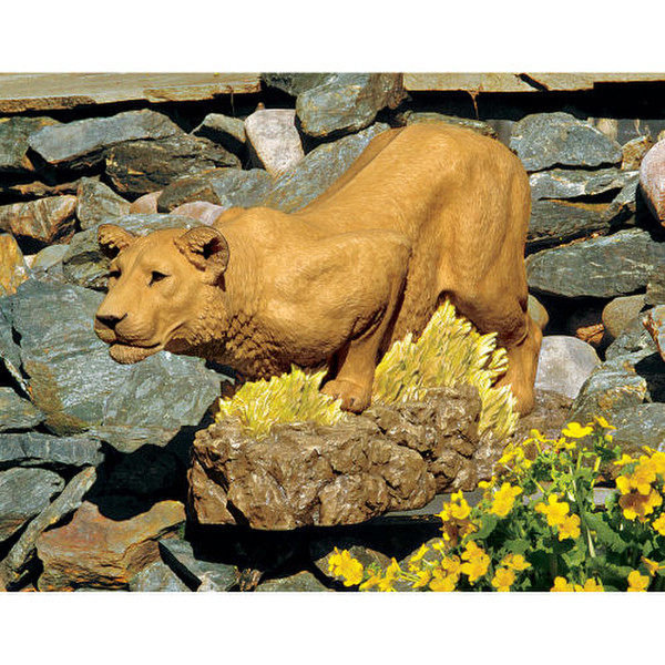 North American Cougar Statue lioness garden resin realistic sculptures